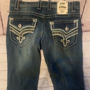 Mens Rock Revival boot cut jeans 31x31